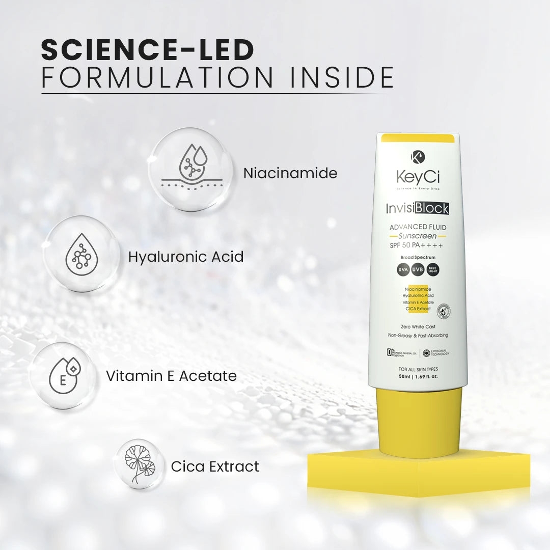 InvisiBlock Advance fluid Sunscreen SPF 50 PA++++ | 50ml