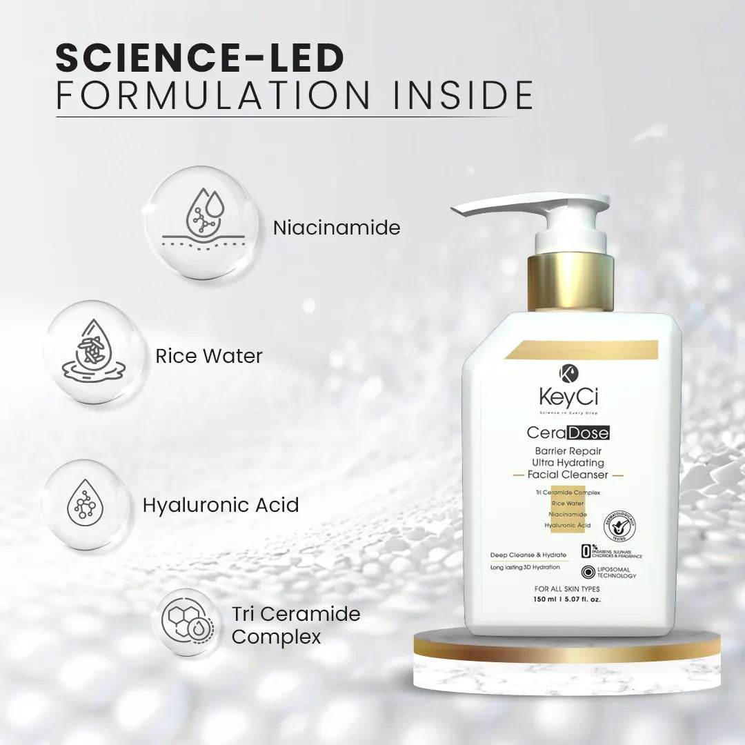 CeraDose Barrier Repair Ultra Hydrating Facial Cleanser 150ml