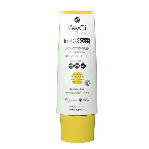 Fluid Sunscreen by KeyCi – Broad Spectrum, No White Cast
