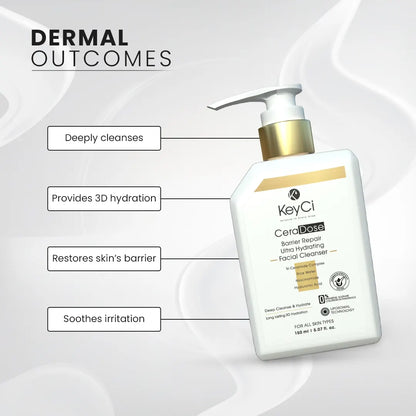 CeraDose Barrier Repair Ultra Hydrating Facial Cleanser  150ml