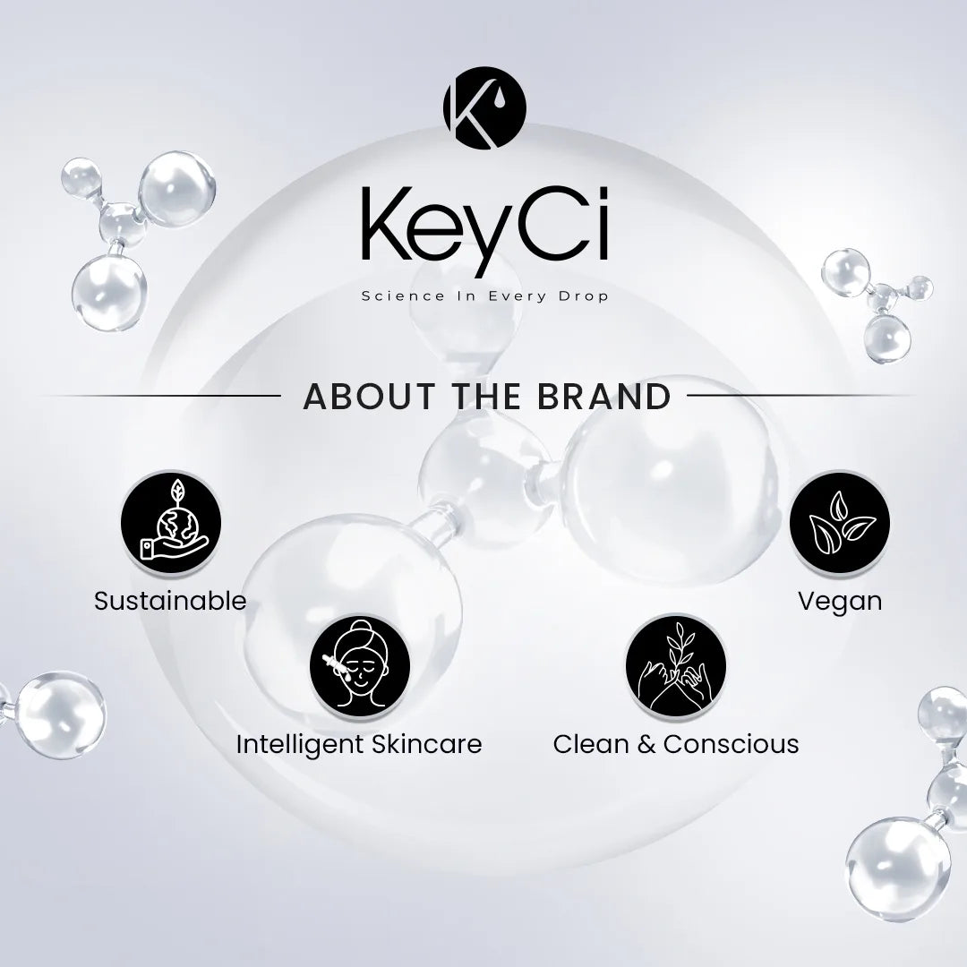 KeyCi Hydrate & Protect Combo  | Moisturizer 50ml + Sunscreen 50ml | Pack of 2